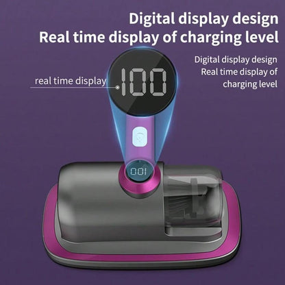 Wireless Dust Mite Vacuum Cleaner – UV-C Sterilization & Powerful Suction