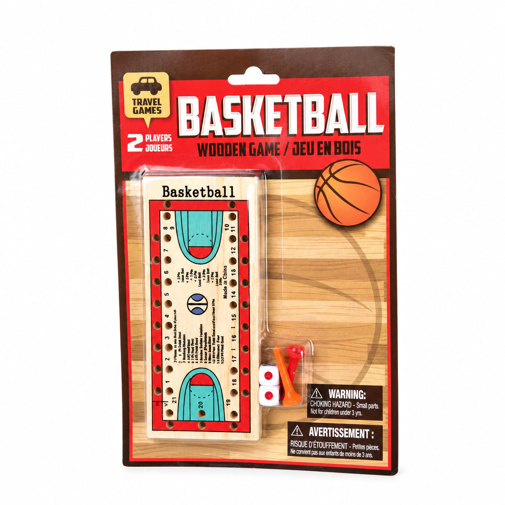 Smile Yalla, Secret Santa, Wooden Pocket Games, Basketball