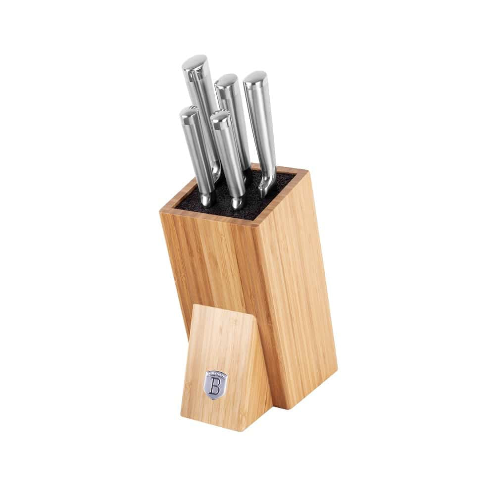Berlinger Haus, 6 Pcs Knife Set With Bamboo Stand, BH/2805