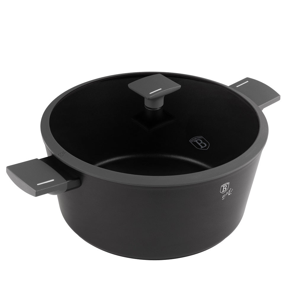 Berlinger Haus Casserole With LID, 30cm [Anthracite], BH-8133