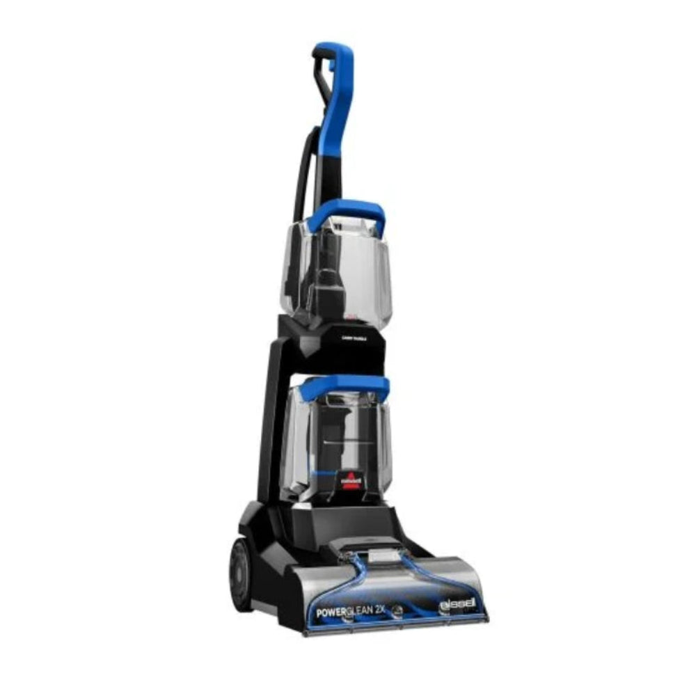Bissell PowerClean 2X Carpet - Upholstery Washer - Powerful Suction, Motorized Brushroll for Deep Cleaning, Ideal for Tough Stains & Tough Messes, BIS-3878K