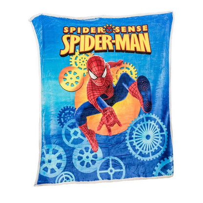 Cool Gift, Characters Sherpa Blanket 160x200 cm, Available in Different Models