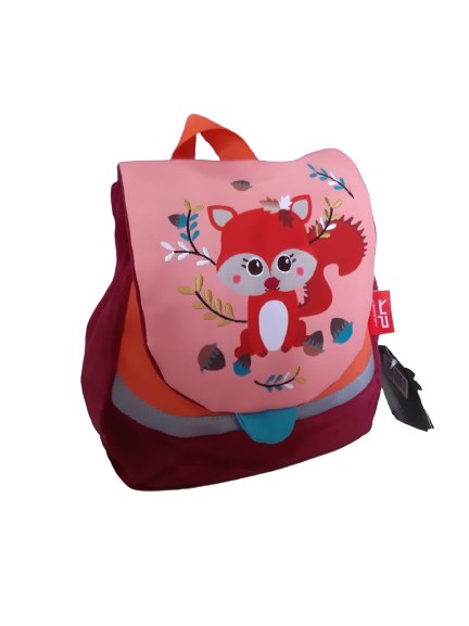 BodyPack, Toddler Backpack, Waterproof Preschool Backpack, 3D Cute Cartoon Animal Schoolbag for Kids, Lunch Box Carry Bag for 1-6 Years Boys Girls, Squirrel