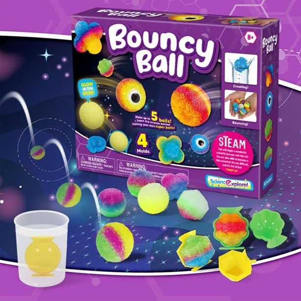 Imshie, Bouncy Ball Kit Diy Super Bouncy Ball Kit Power Crystal Balls Fun Arts And Crafts For Kids Stem Projects