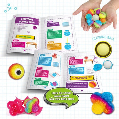 Imshie, Bouncy Ball Kit Diy Super Bouncy Ball Kit Power Crystal Balls Fun Arts And Crafts For Kids Stem Projects