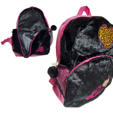 Smile Yalla, Backpack Love Fur, Pink