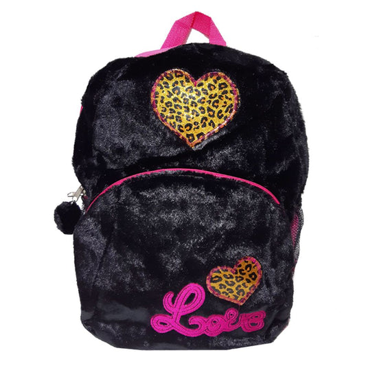 Smile Yalla, Backpack Love Fur, Pink