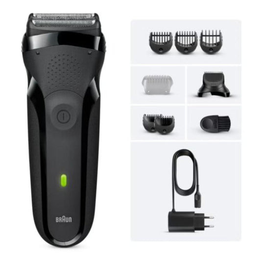 Braun, Black Electric Shaver Series, BRA-300BT