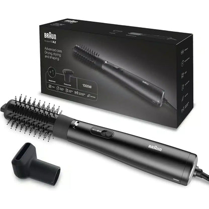 Braun 1000W Ionic Airstyler with 2 Attachments For Drying - Styling [Black], BRAS420E