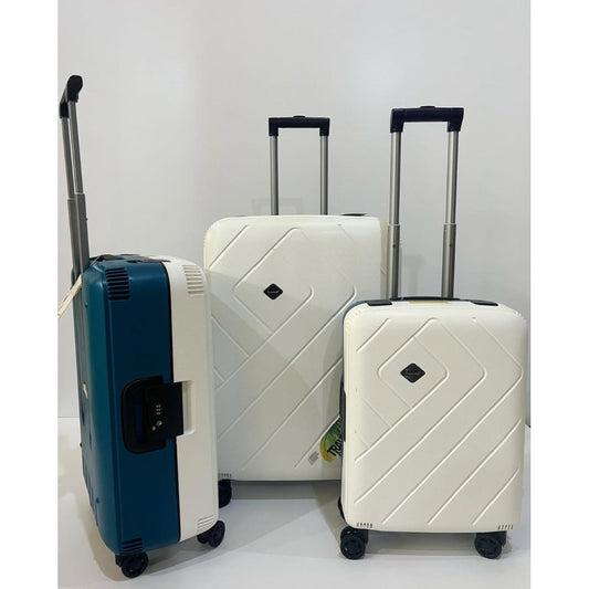 Bubule, 3-Piece Expandable Luggage Sets With Spinner Wheels,  Abs Hardshell Suitcase With Tsa Lock, Travel Bags For Family Travel & Carry On 20/24/28