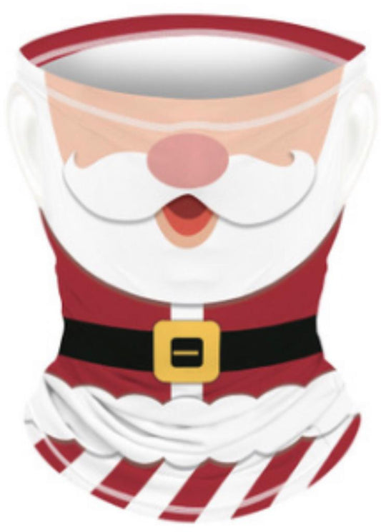 Smile Yalla, Multi Head Wear Scarf, Christmas Santa Belt, Big