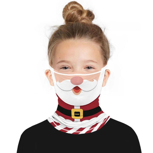 Smile Yalla, Multi Head Wear Scarf, Christmas Santa Belt, Small