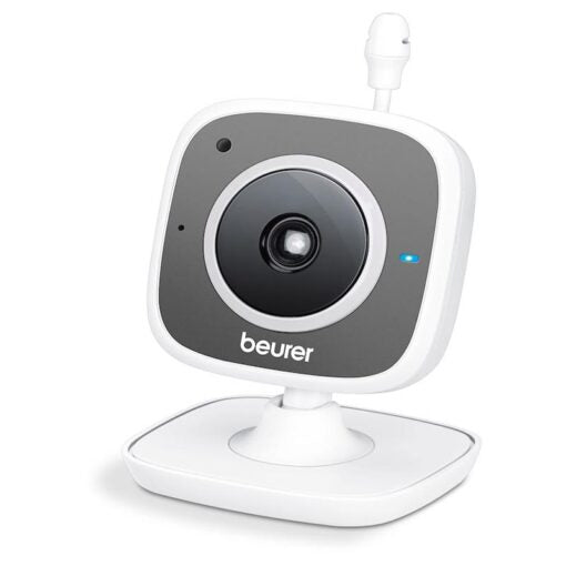 Beurer, Smart Wifi Babycare Camera Motion And Sound Alarm, Temperature Alarm, Automatic Warning Message On The Smartphone, Compatible With Up To 4 Cameras, By88