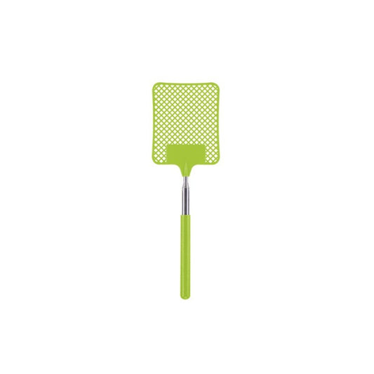 Beper Telescopic Fly Swatter Extendable Fly Swatter Stainless Steel Rod Extendable To 30-Inch (76cm) [GREEN], C206UTI020GR