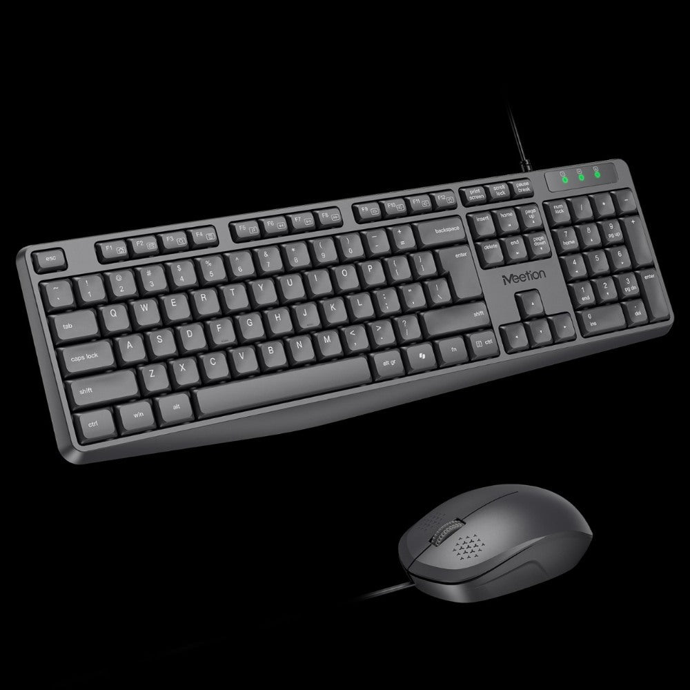 Meetion Silent Wired Keyboard & Mouse Combo C235