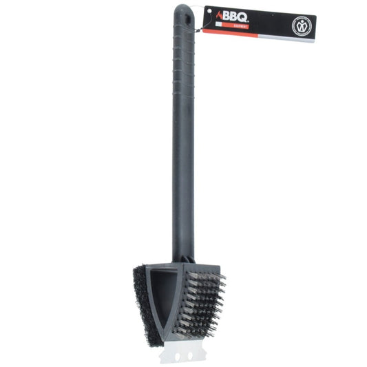 Barbecue Bbq Brush 3 In 1 37 Cm