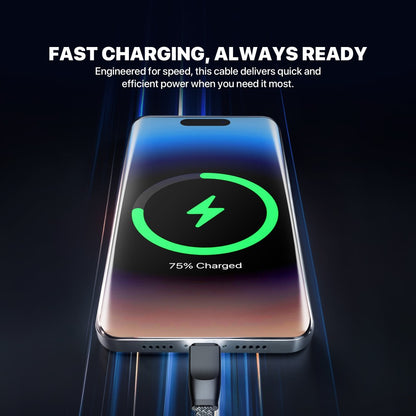 Fantech, Duralink Dl3 Braided Cable ? 1M, Durable & Fast Charging, Available in Different Models