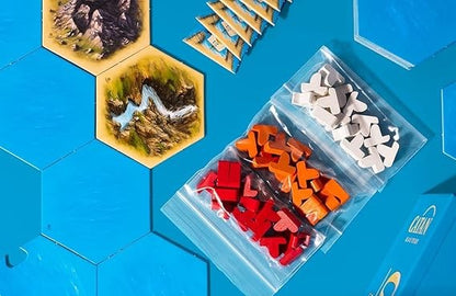 Catan Seafarers Board Game Expansion - Explore, Settle, And Conquer New Isles! Strategy Game, Family Game For Kids And Adults, Ages 10+, 3-4 Players, 60 Minute Playtime, Made Studio