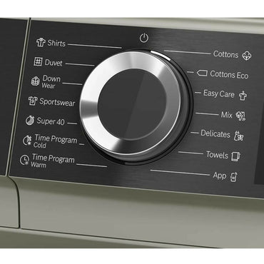 Bosch Serie 6 Heat Pump Dryer 10KG [Silver Inox], BOS-WQK2521XME