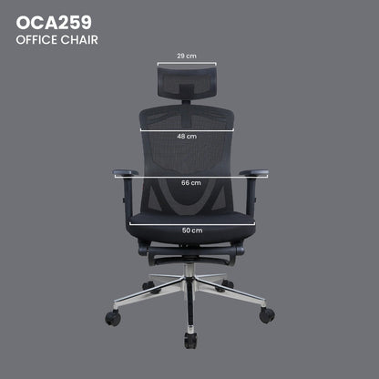Fantech, Oc-A259S Black Office Chair