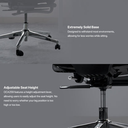 Fantech, Oc-A259S Black Office Chair