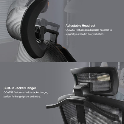 Fantech, Oc-A259S Black Office Chair