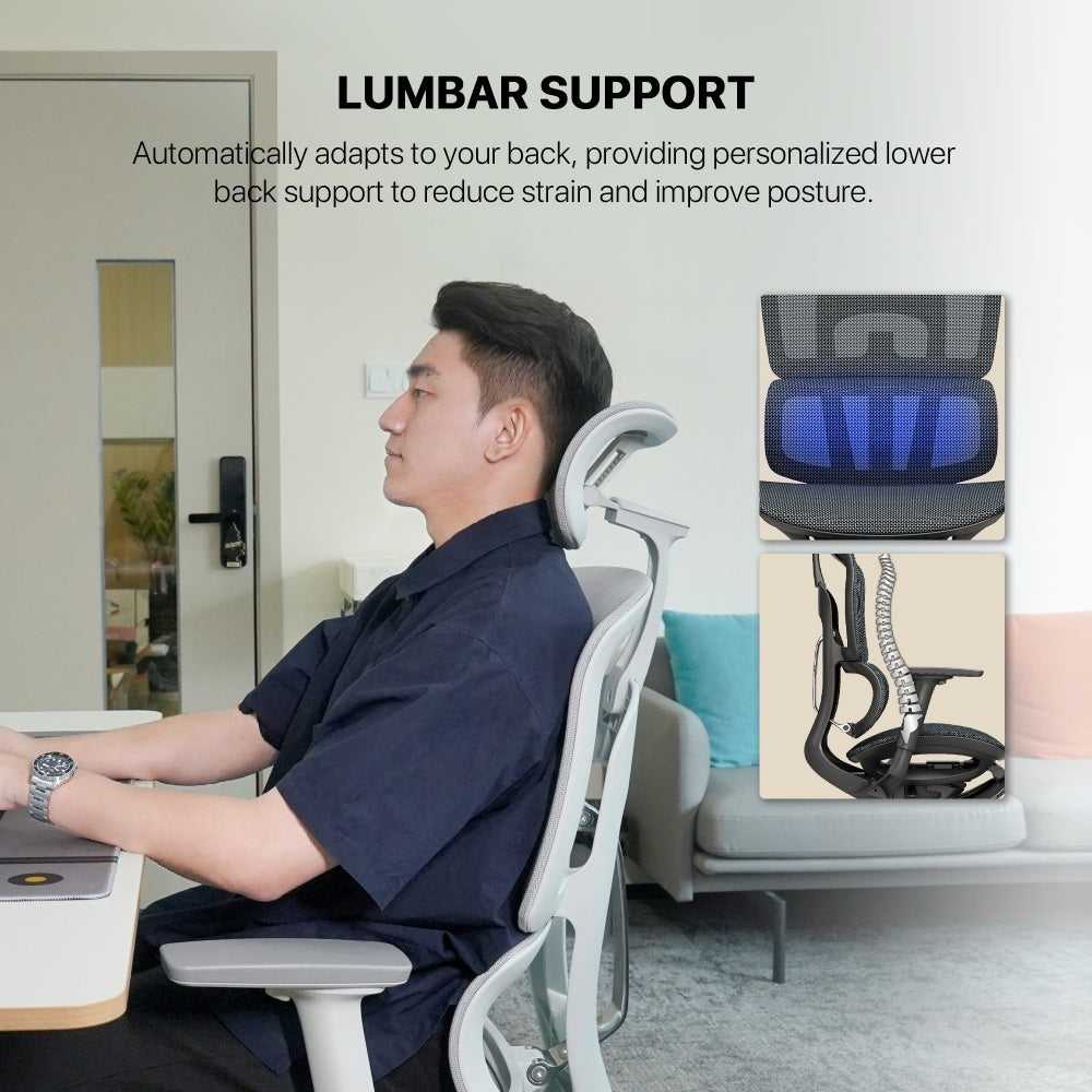 Fantech, Oc3 Ergonomic Office Chair - Ultimate Comfort & Adjustable Support