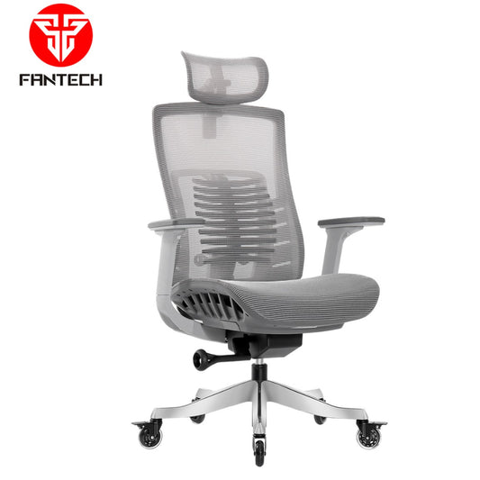 Fantech, OC1 PRO Professional Ergonomic Chair for All-Day Work Comfort Gray, CHAIR D60