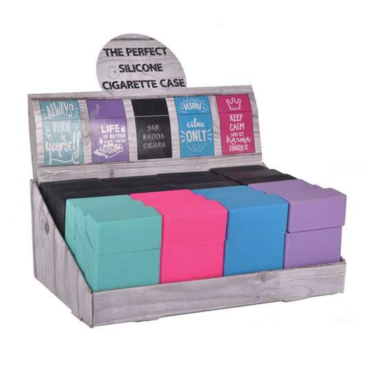 Smile Yalla, Cig Box Cover, Green