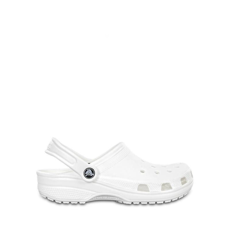 Crocs, Unisex Classic Clog - White, Available in Different Sizes