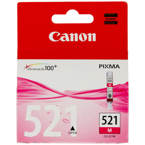 Canon, Magneta Ink Tank (Inkjet), CLI-521M