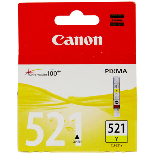 Canon, Yellow Ink Tank (Inkjet), CLI-521Y