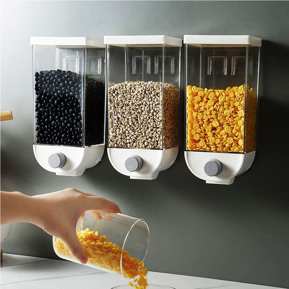 Cool Gift, Wall-Mounted Single Cereal Dispenser, Available in Different Sizes