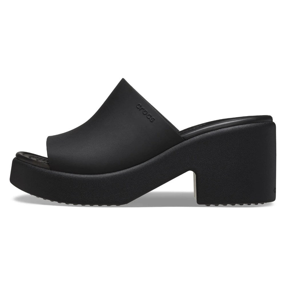 Crocs, Brooklyn Slide Heel, Black, Available in Different Sizes