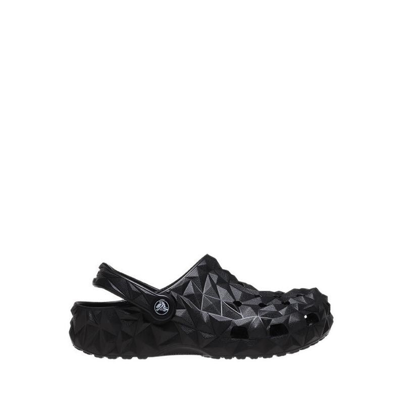 Crocs, Classic Geometric Clog Unisex - Black, Available in Different Sizes
