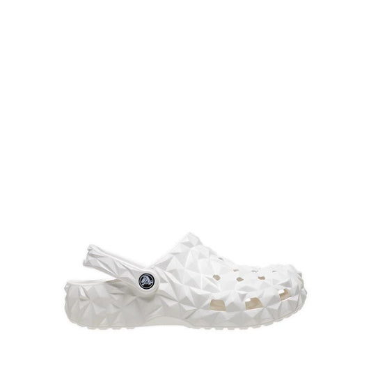 Crocs, Classic Geometric Clog Unisex - White, Available in Different Sizes