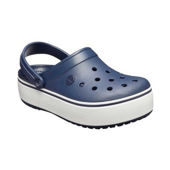 Crocs, Crocband Platform Clog Navy, Available in Different Sizes