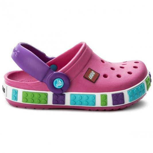 Crocs, Kids Crocband Lego Clog Pink, Available in Different Sizes