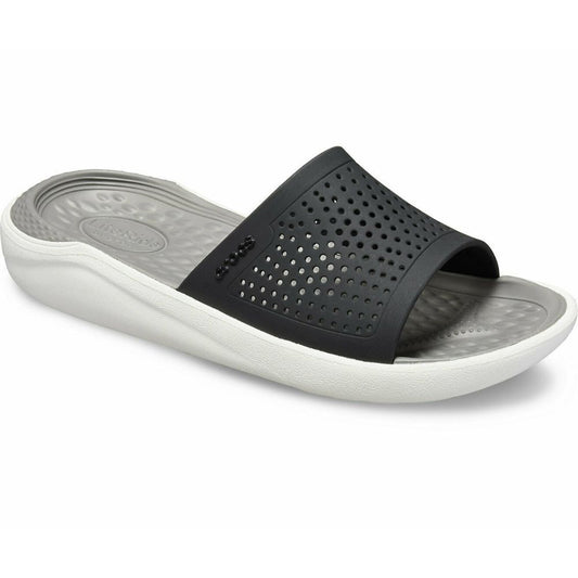 Crocs, Literide Slide Black, Available in Different Sizes