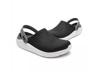 Crocs, Literide Adult Unisex Black/White, Available in Different Sizes