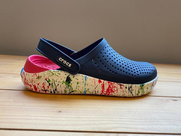 Crocs, Literide Adult Unisex Red Graphics, Available in Different Sizes