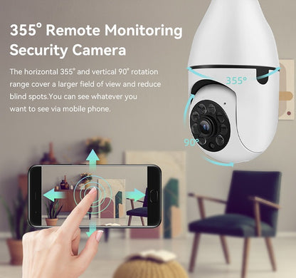 Conqueror, Wireless Security Bulb Camera - Csr1175B