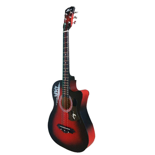 Maria Acoustic Guitar SK337R - [Red], CX38C RED