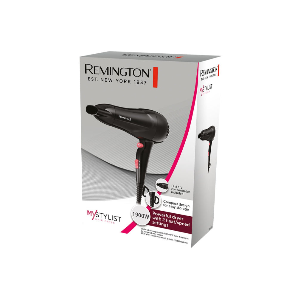Remington My Stylist Hairdryer, D2000 E51
