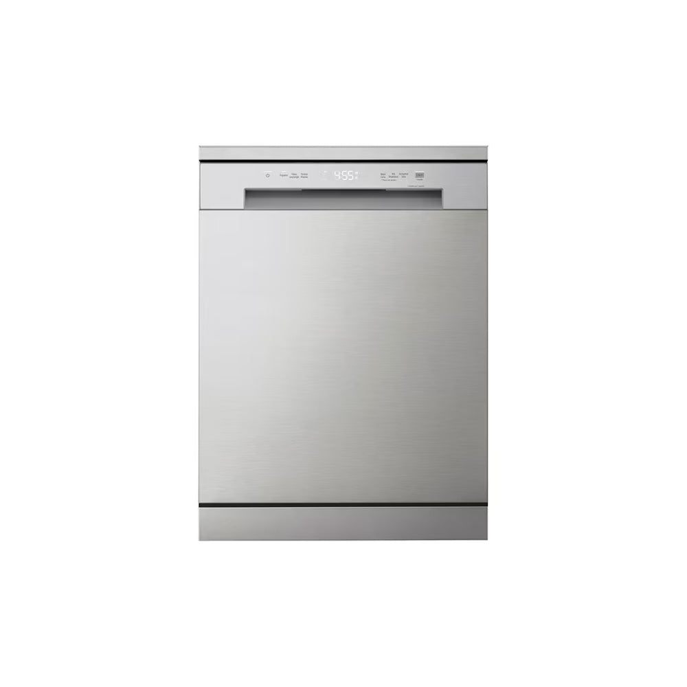 LG QuadWash Dishwasher, 14 Program, EasyRac Plus, Inverter Direct Drive [Platinum Silver], DFC612FV
