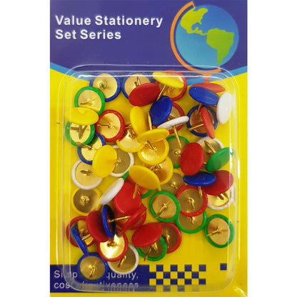 Cool Gift, 50PCS/ Push Pins,Thumb Tacks