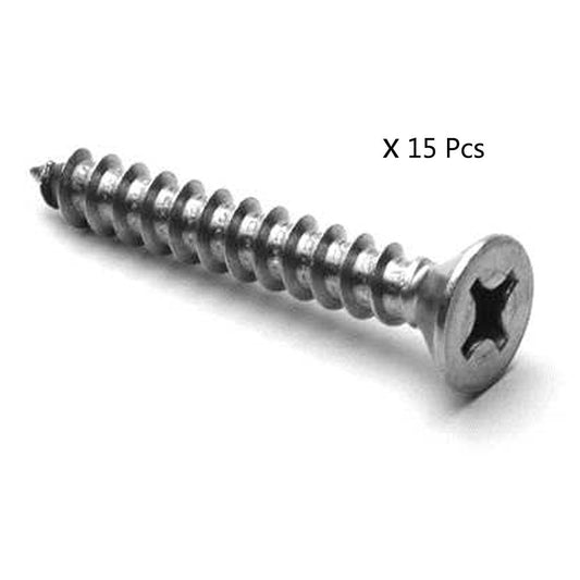 Cool Gift, 15PCS/ Trim Head Screws,  3 X 25 mm