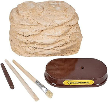 Artcreativity, Dinosaur Excavation Kit For Kids - 7 Inch T-Rex Dino Skull Excavating Set With Fossil Digging Tools And Stand - Fun Science Activity Toy - Holiday, Birthday Gift For Boys, Girls, Adults