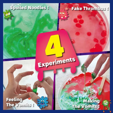 Crazy Chemistry, Disgusting Gross Science Experiments For Children Young Chemist Set Educational Toys Kids Gifts
