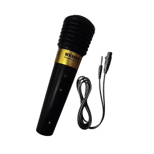 Weisre, Dm Series Professional Dynamic Microphone With Wired Black, DM-993